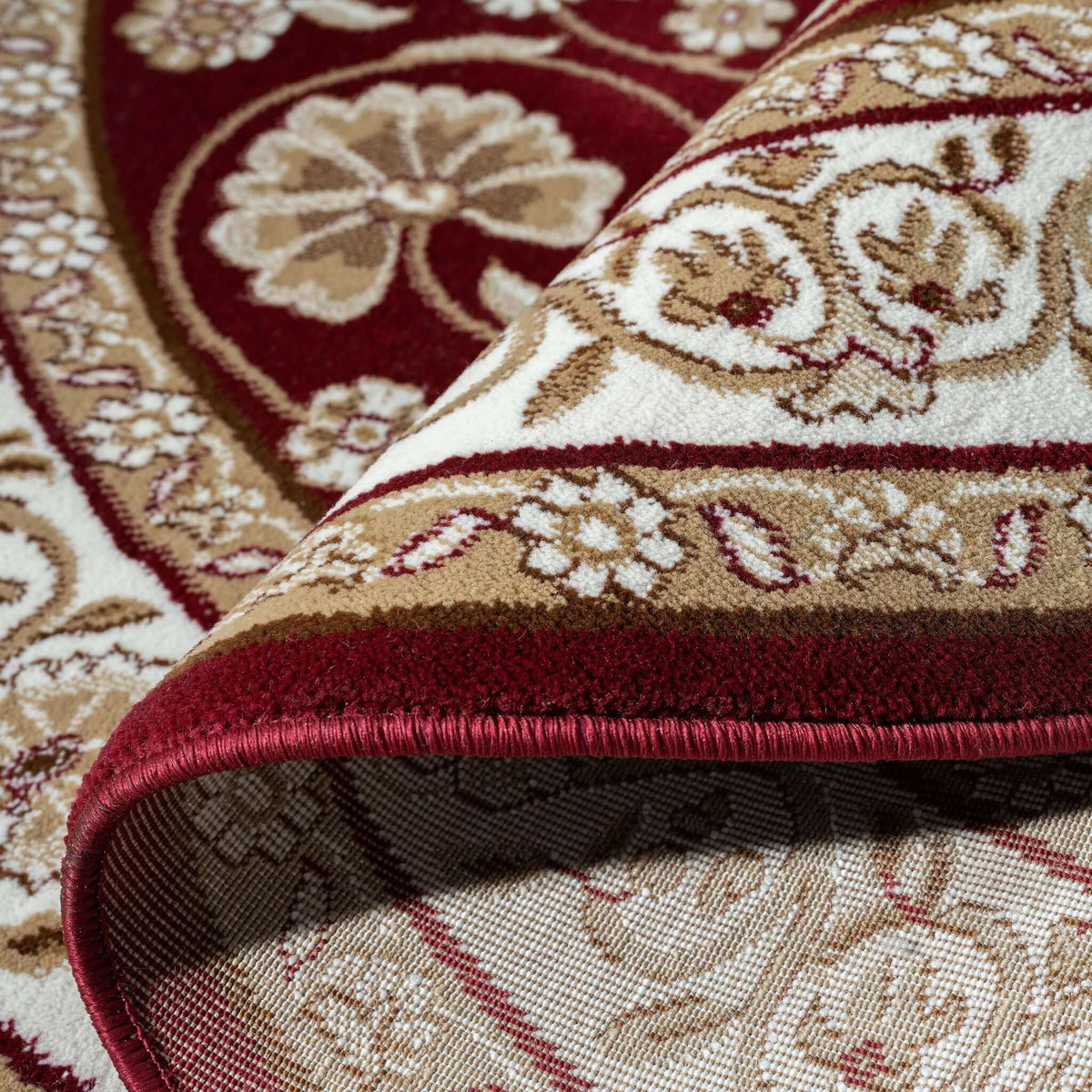 Estate 512 Red Round Rug