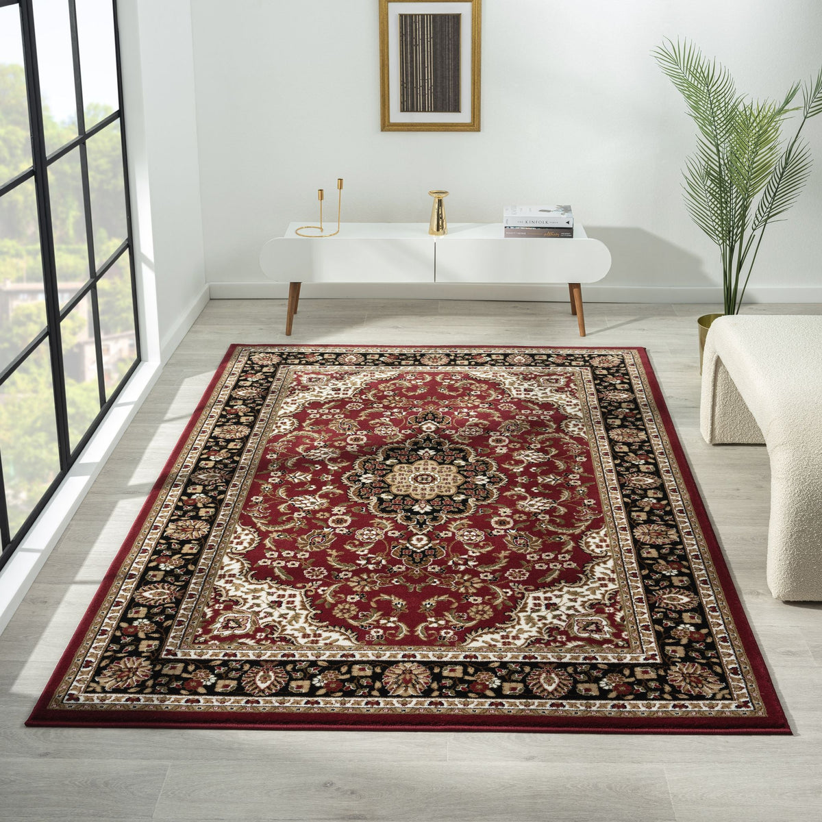Royal 524 Red Traditional Turkish Rug
