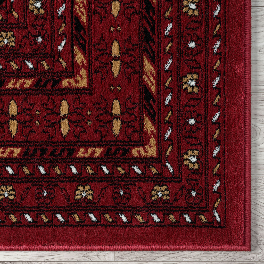 Royal 521 Red Traditional Hallway Runner