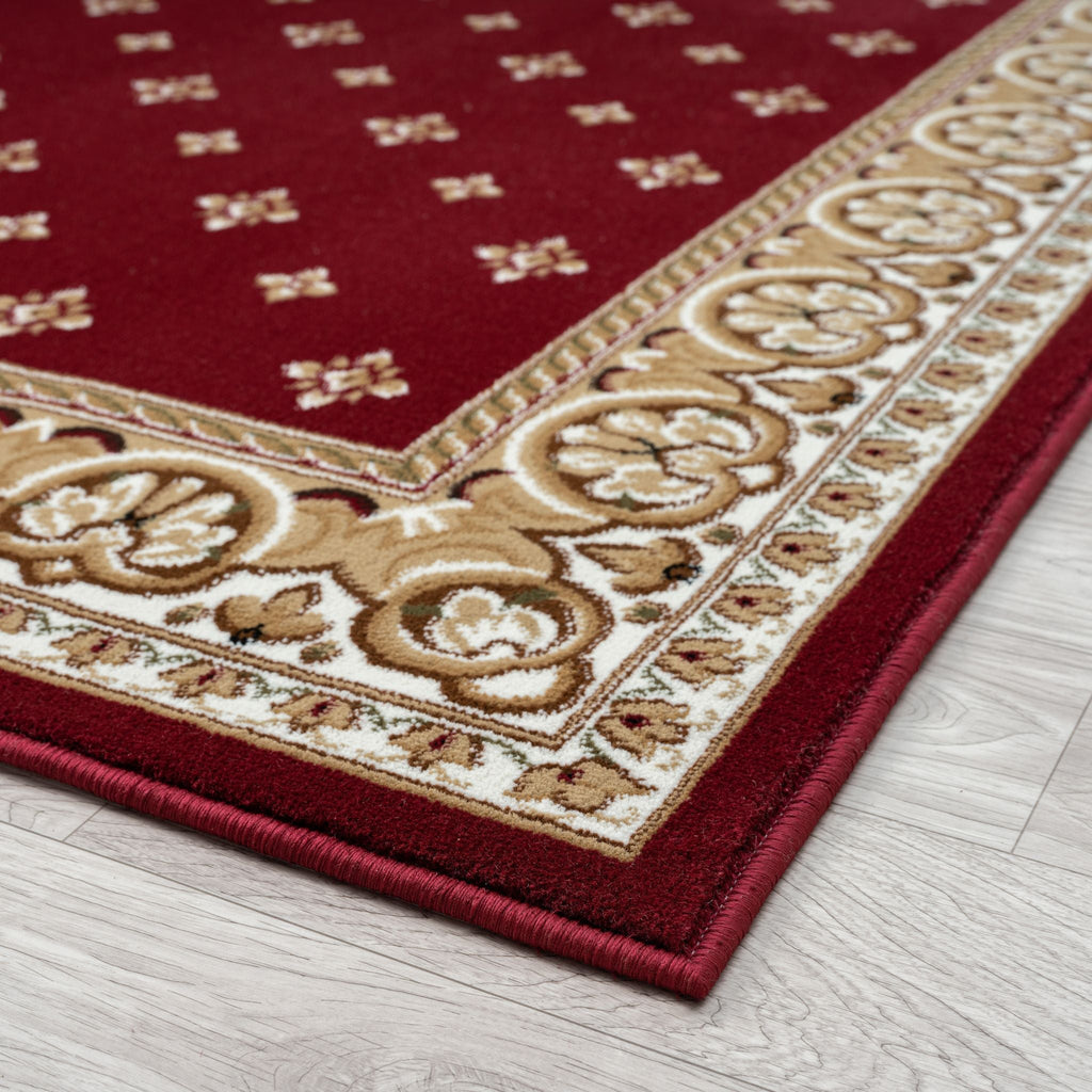 Royal 525 Red Traditional Hallway Runner