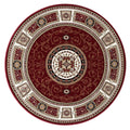 Estate 511 Red Round Rug lifestyle view