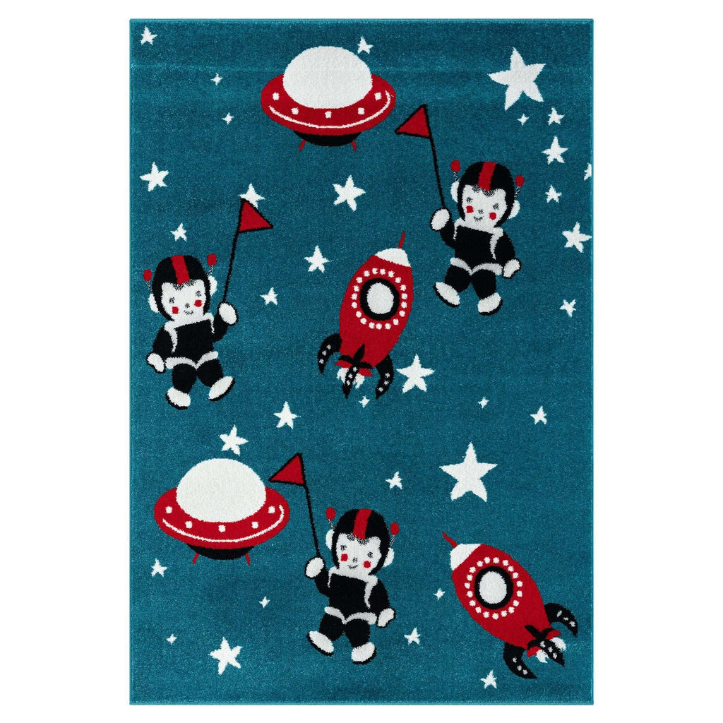 Kidszone 587 Blue Turkish Rug lifestyle view