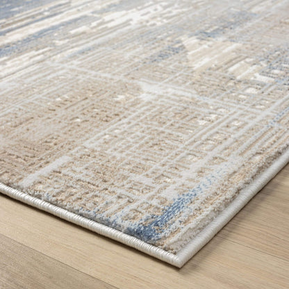 Abstract Modern Turkish Rugs 474 Stone