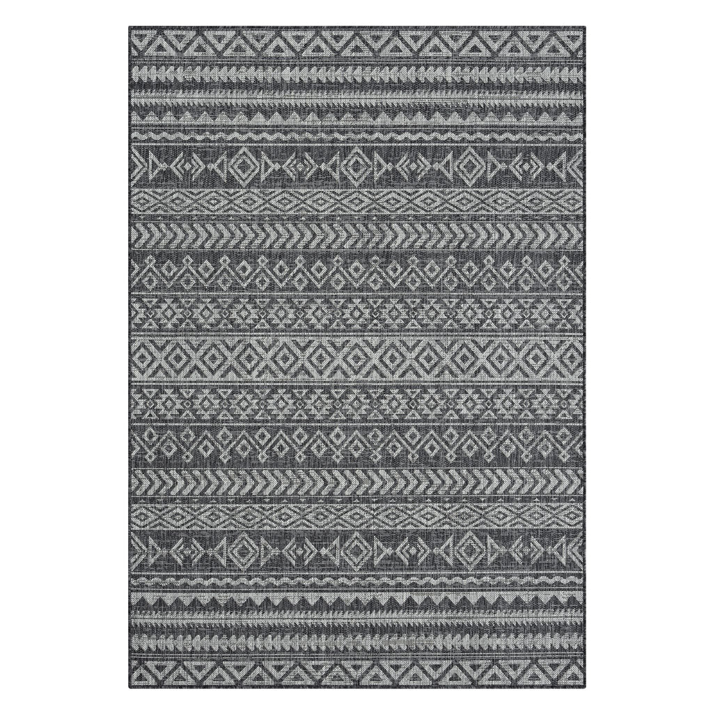 Alfresco 421 Charcoal Turkish Rug lifestyle view