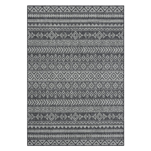 Alfresco 421 Charcoal Turkish Rug lifestyle view