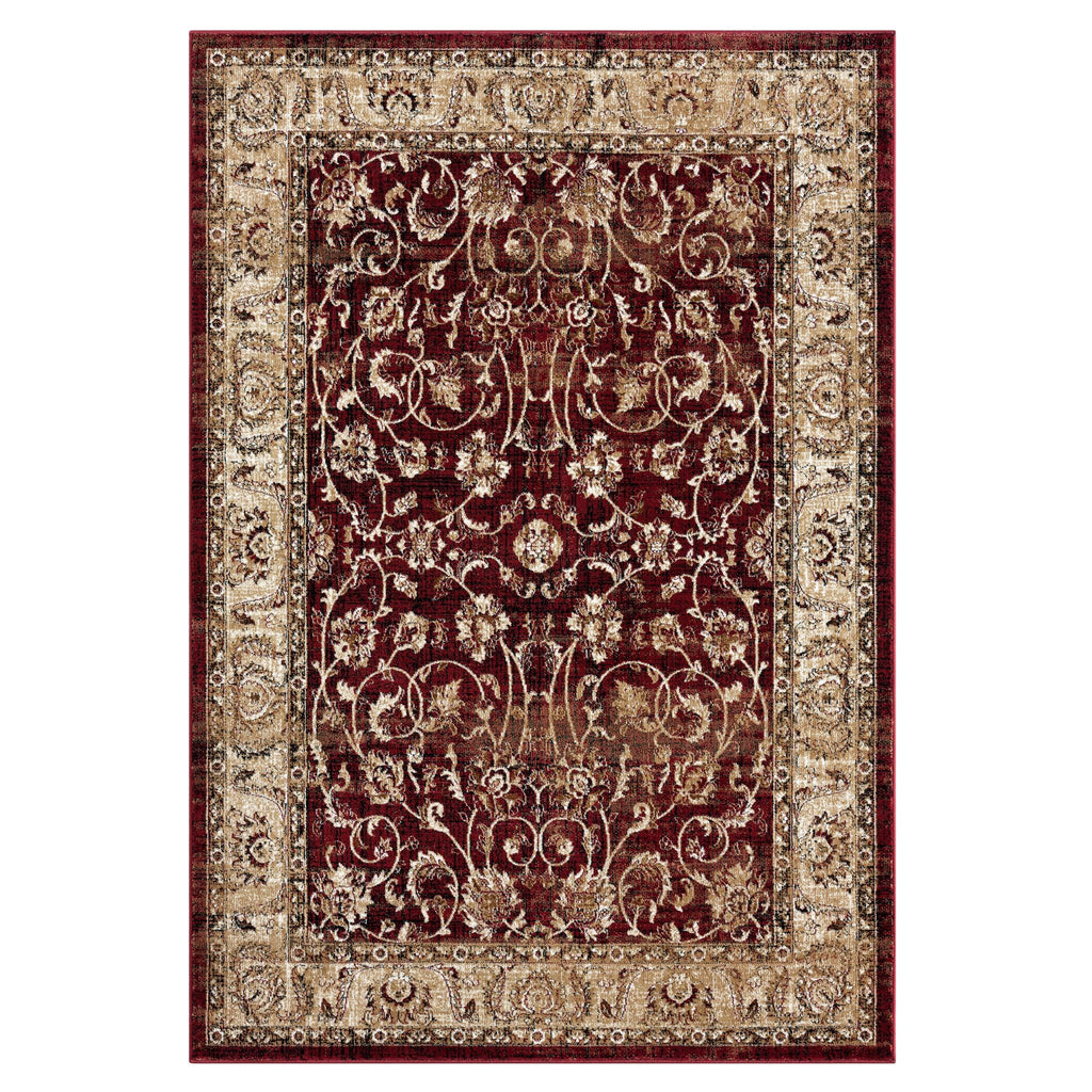 Royal 527 Red Traditional Turkish Rug lifestyle view