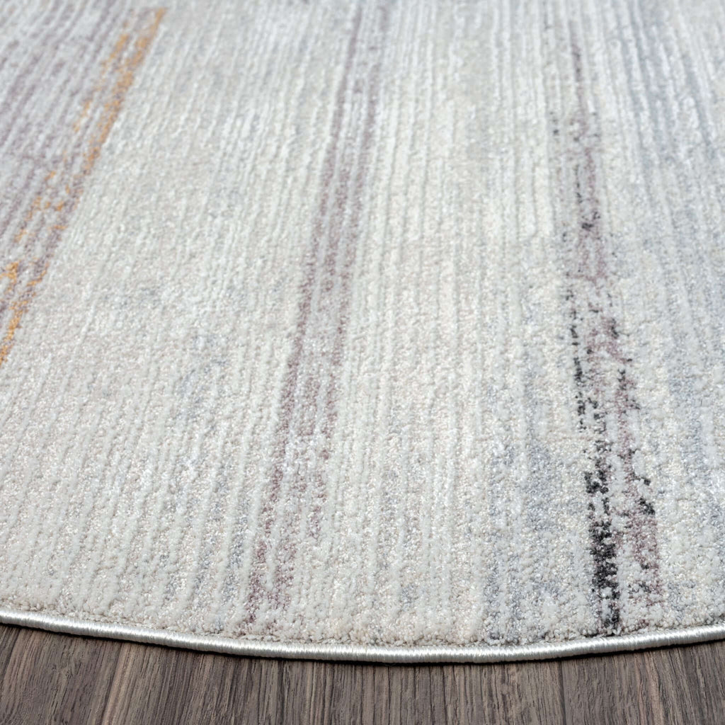 Easton 469 Cloud Round Rug