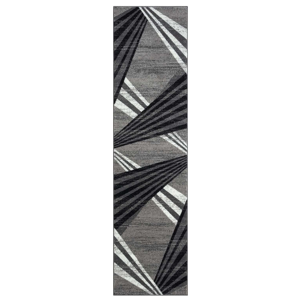 Adore 2317 Grey Hallway Runner lifestyle view