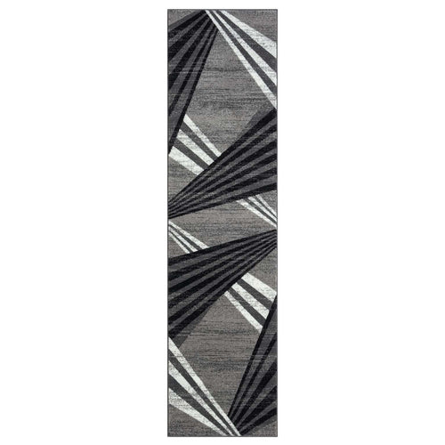 Adore 2317 Grey Hallway Runner lifestyle view