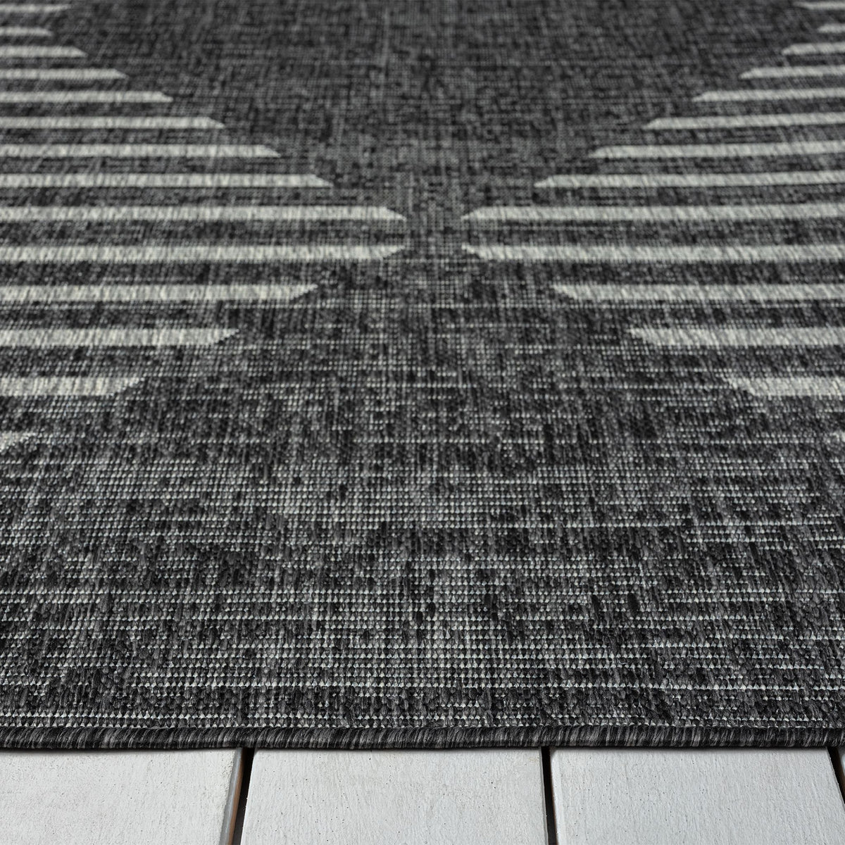 Alfresco 425 Ebony Hallway Runner