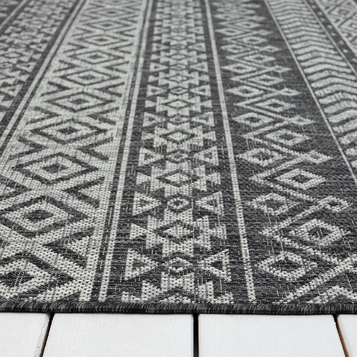 Alfresco 421 Charcoal Turkish Rug