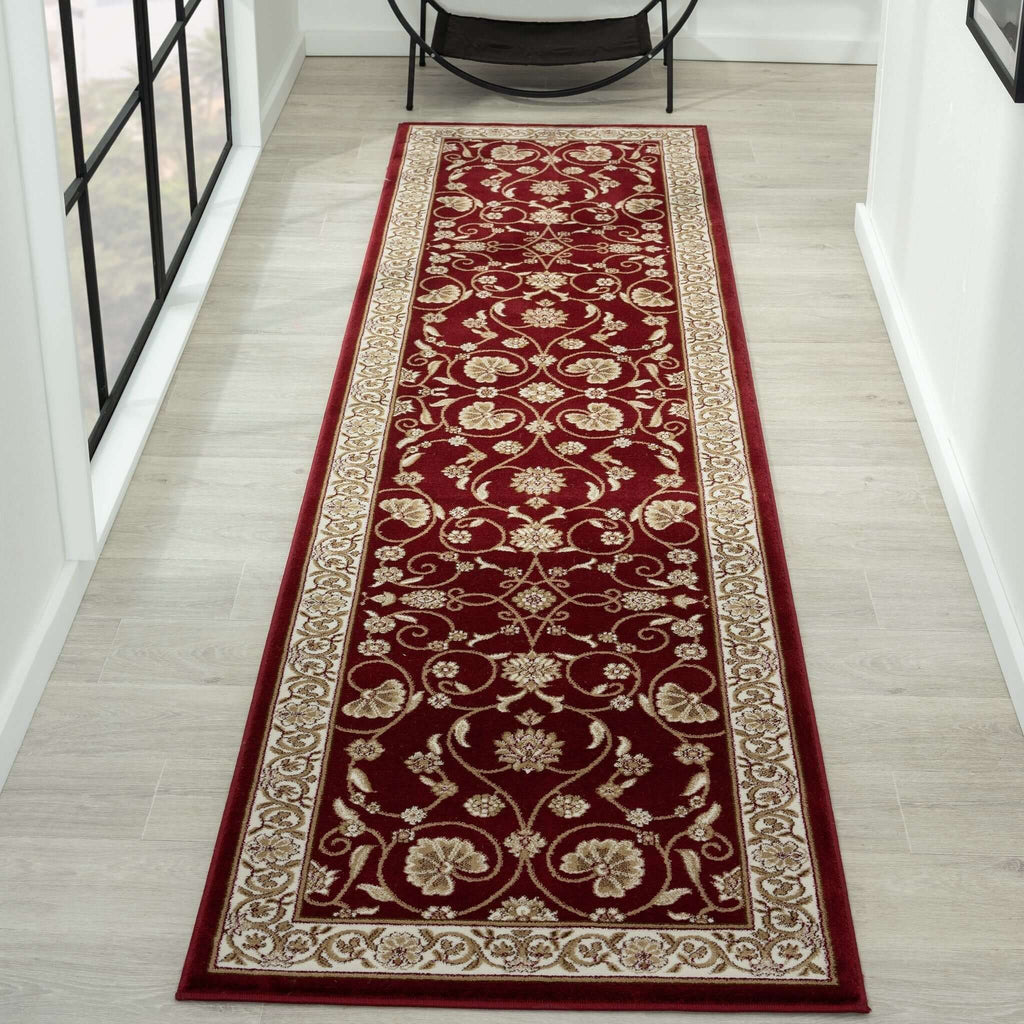 Estate 512 Red Hallway Runner