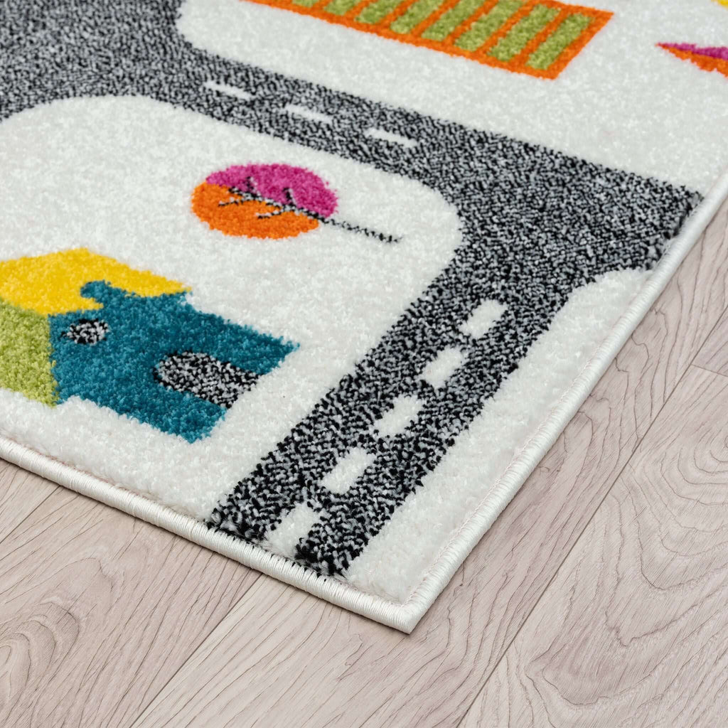 Kidszone 584 Cream Turkish Rug