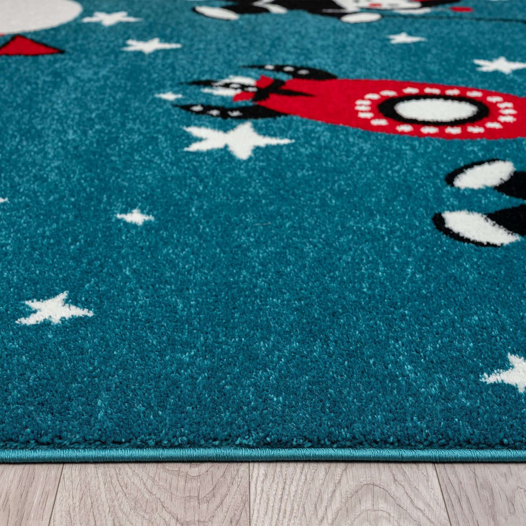 Kidszone 587 Blue Turkish Rug