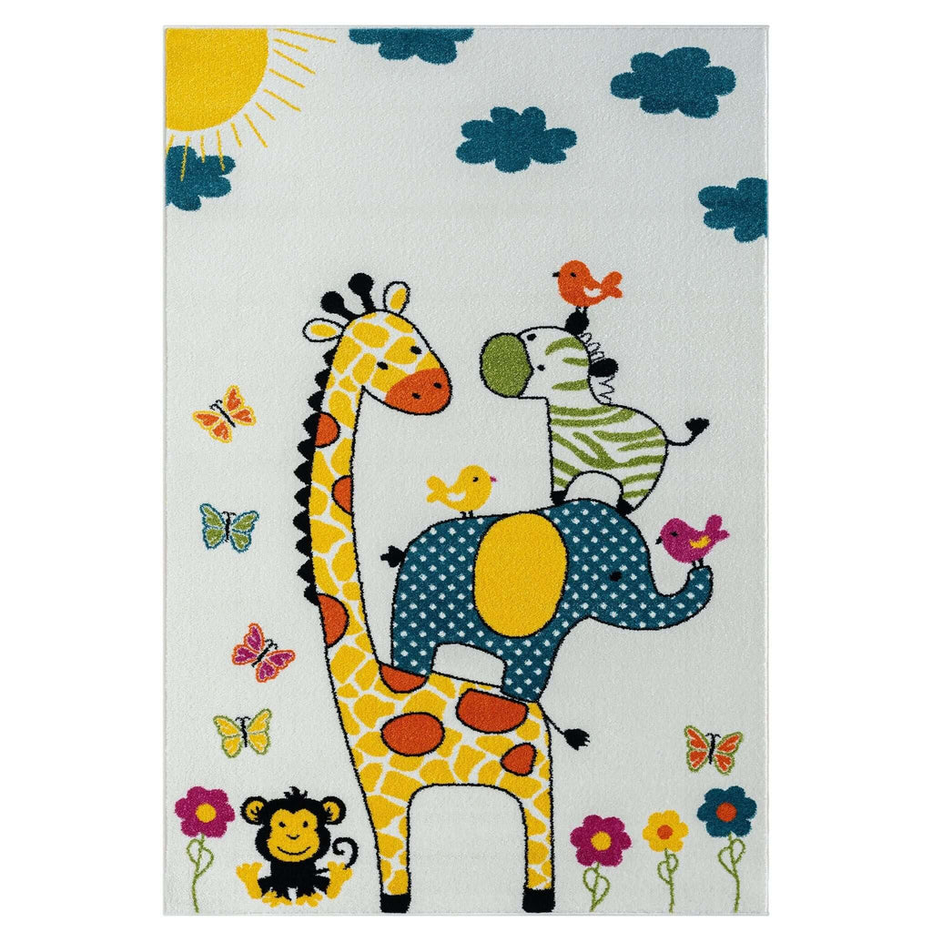 Kidszone 586 Cream Turkish Rug lifestyle view