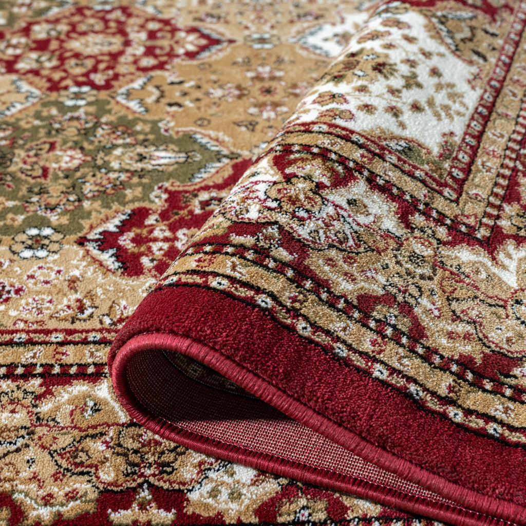 Royal 528 Red Traditional Turkish Rug