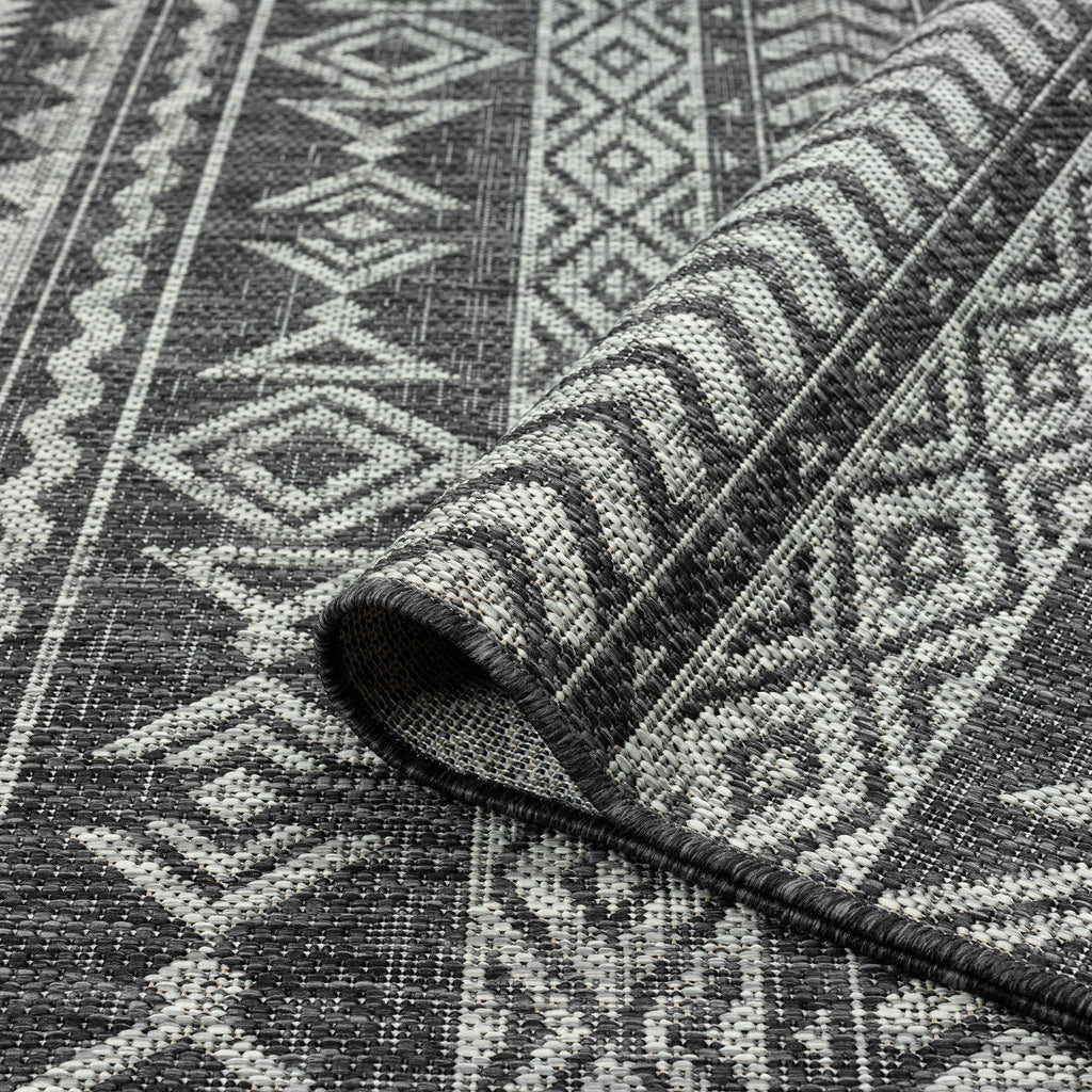 Alfresco 421 Charcoal Turkish Rug
