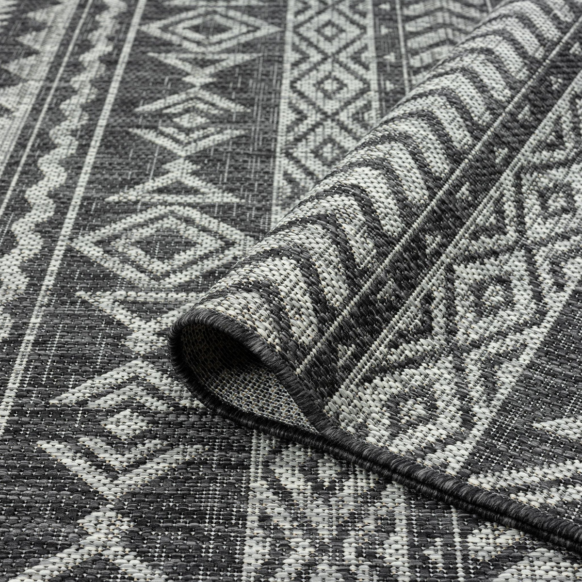 Alfresco 421 Charcoal Turkish Rug