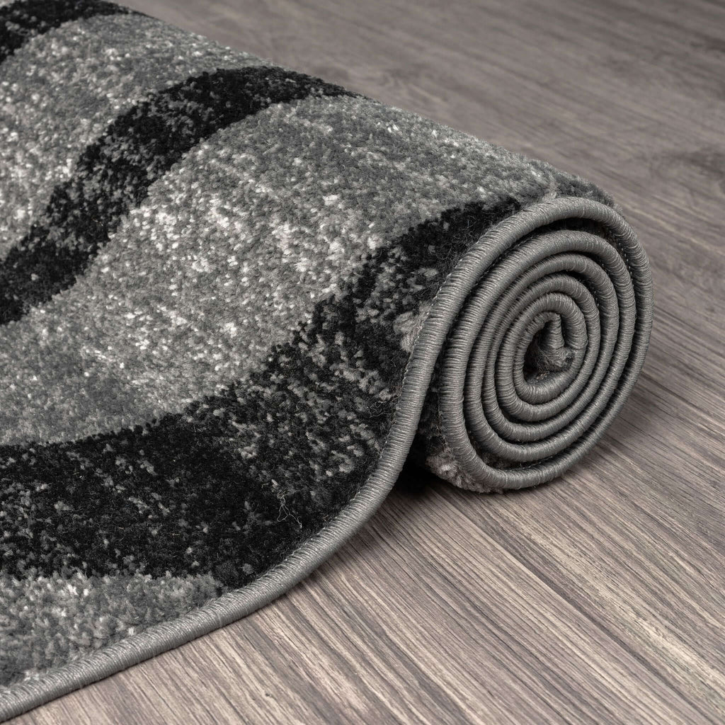 Adore 2317 Grey Hallway Runner