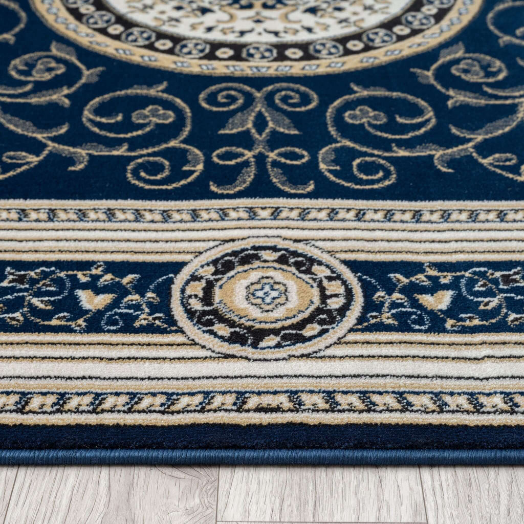 Estate 511 Navy Turkish Rug