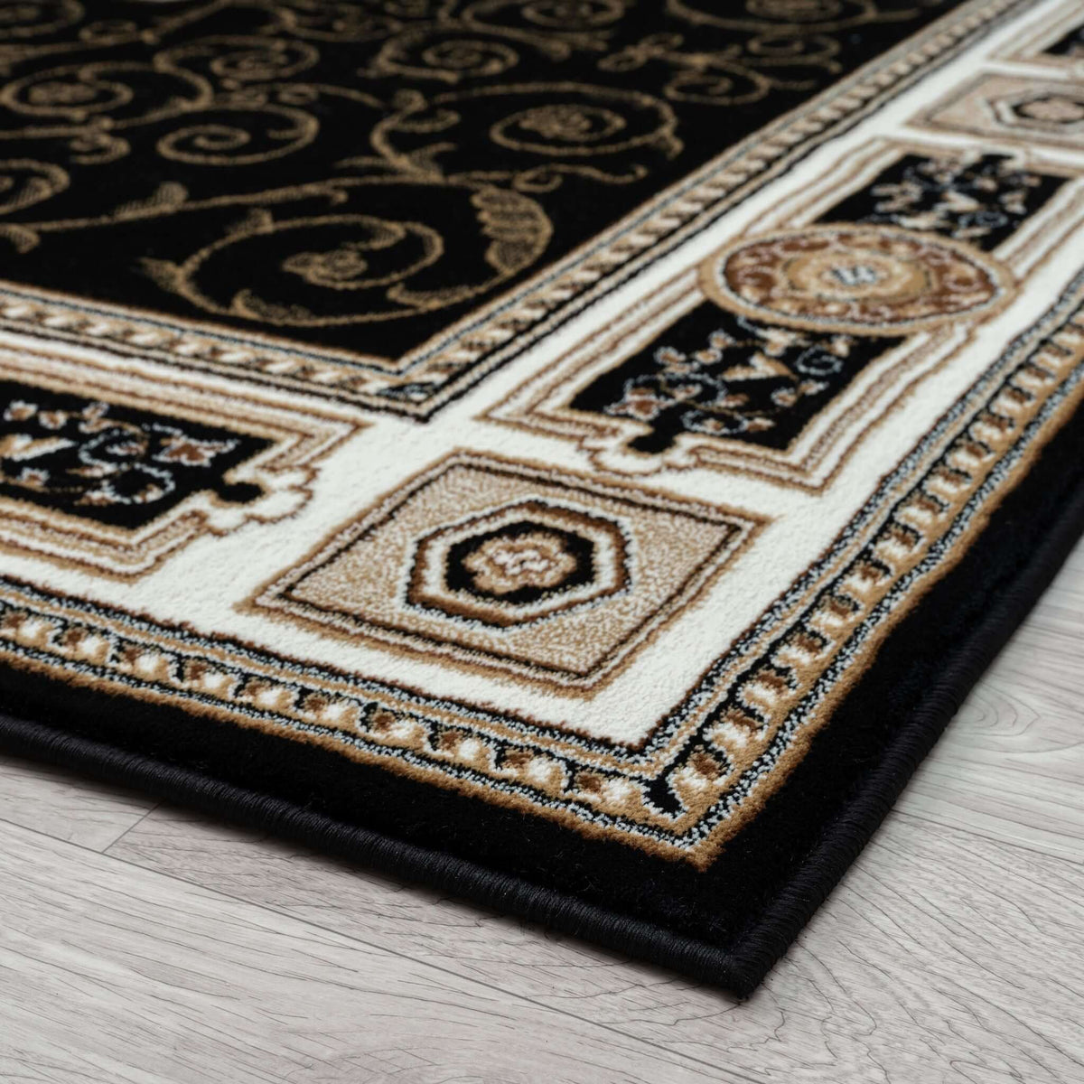 Estate 511 Black Turkish Rug