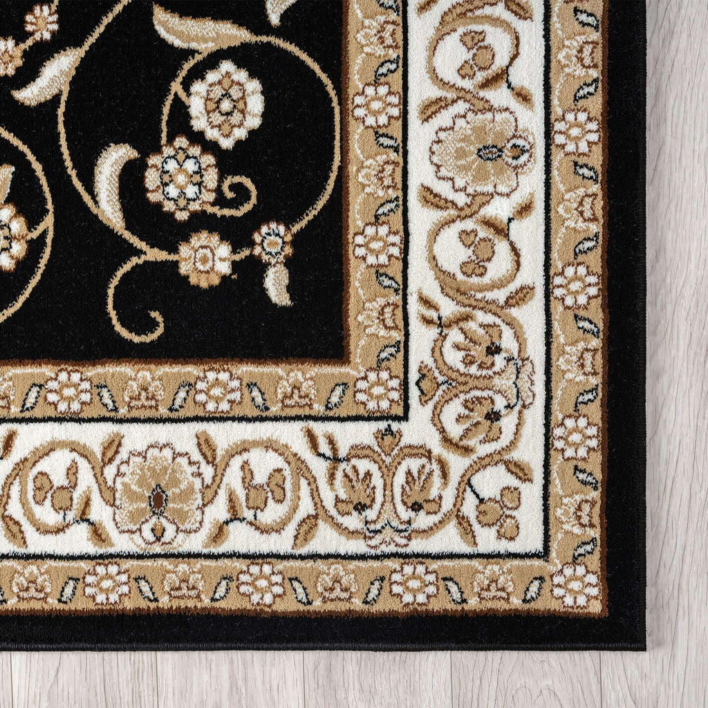 Estate 512 Black Turkish Rug