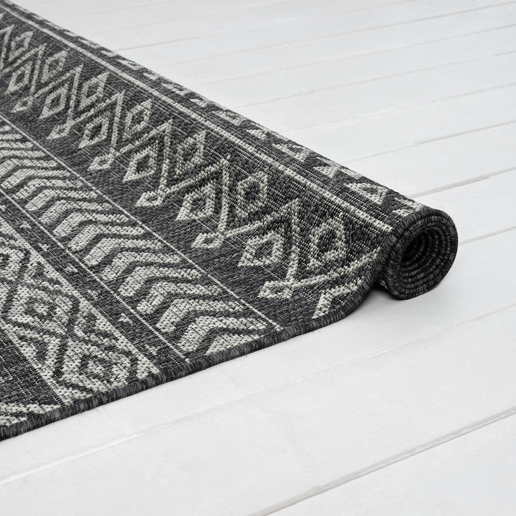 Alfresco 421 Charcoal Turkish Rug