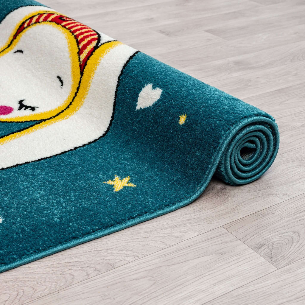 Kidszone 588 Blue Turkish Rug