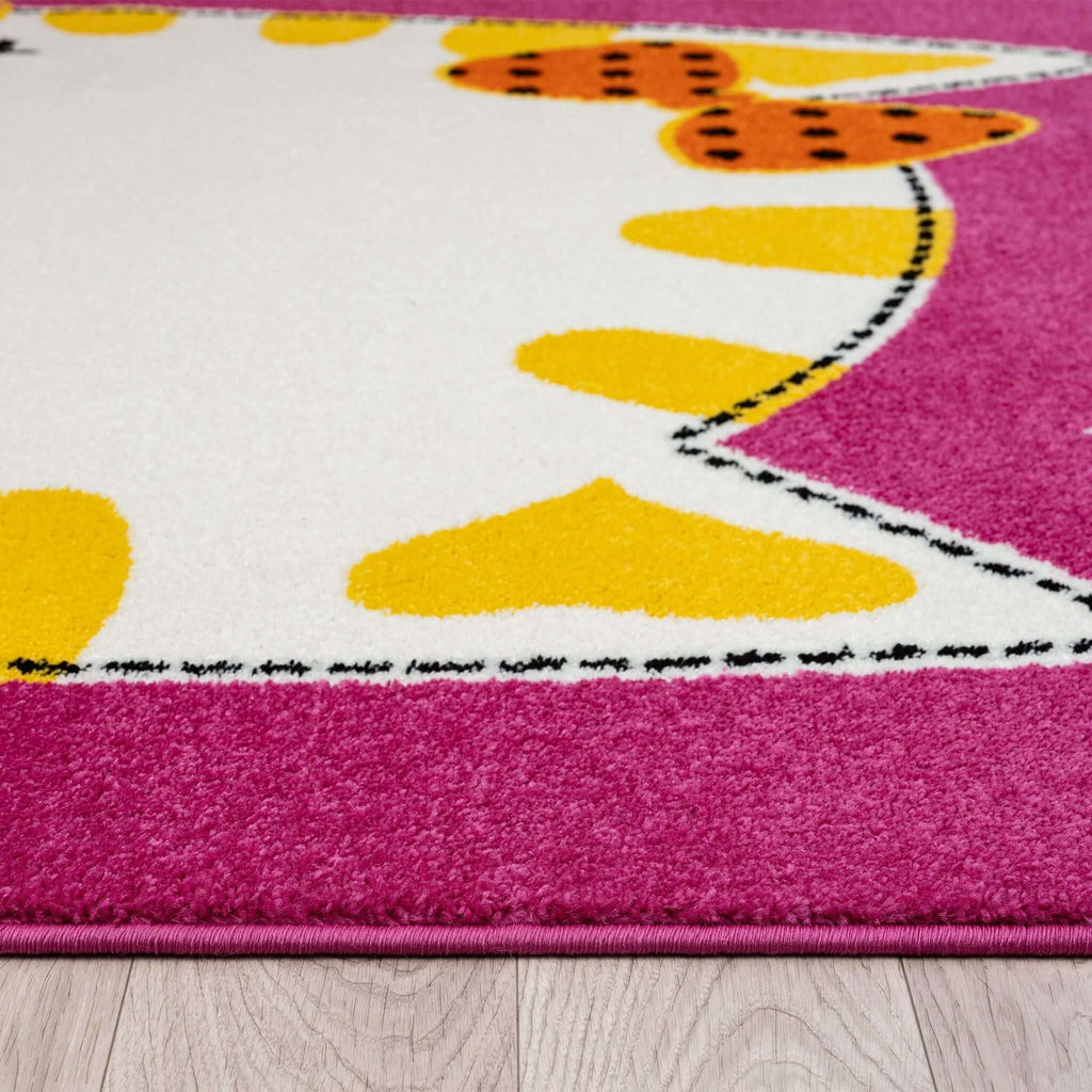 Kidsville 571 Pink Turkish Rug