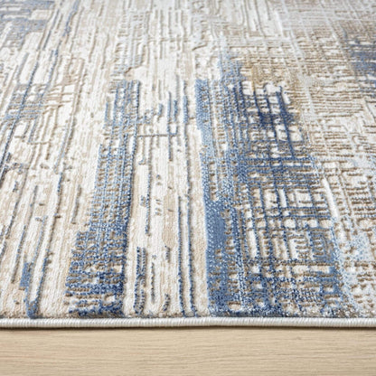 Abstract Modern Turkish Rugs 474 Stone