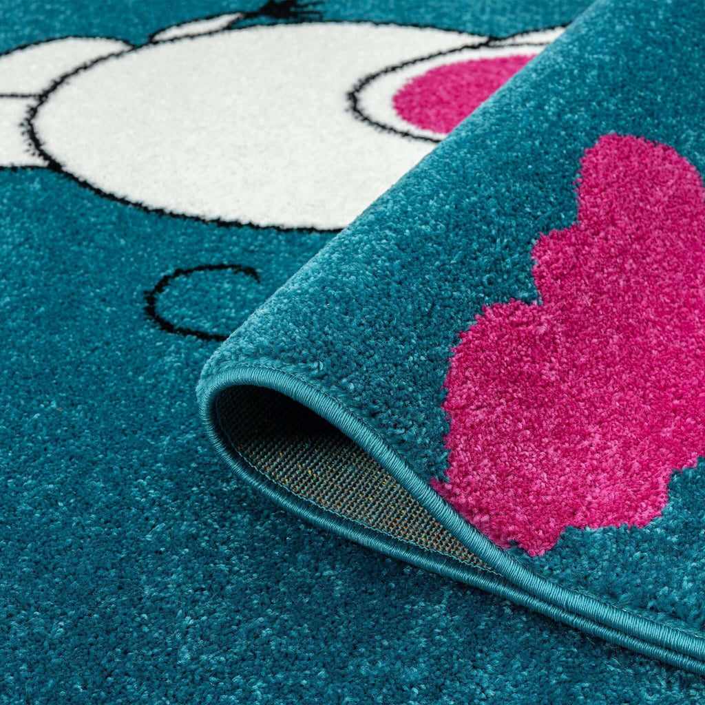 Kidszone 585 Blue Turkish Rug