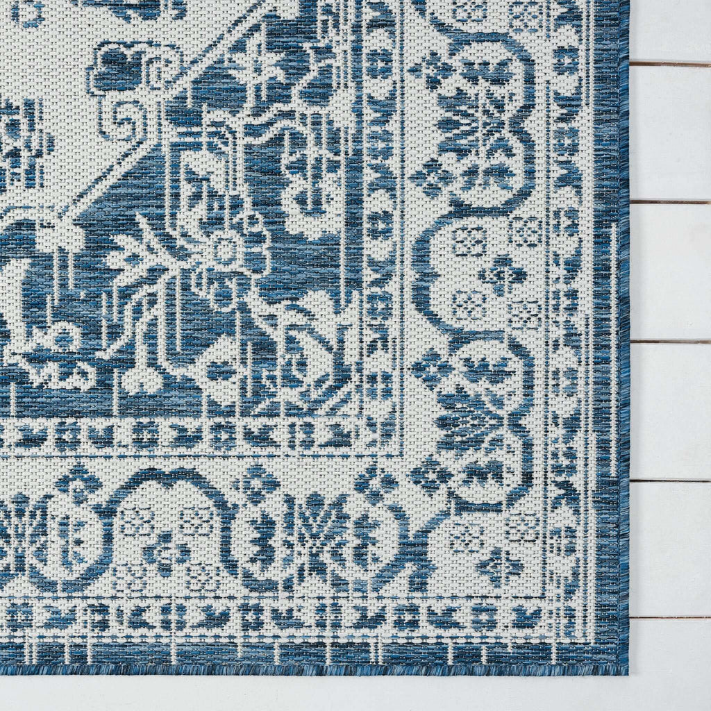 Patio 455 Denim Hallway Runner