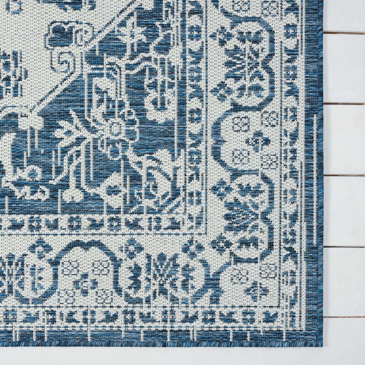 Patio 455 Denim Hallway Runner