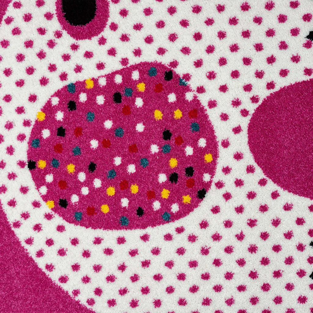 Kidsville 576 Pink Turkish Rug