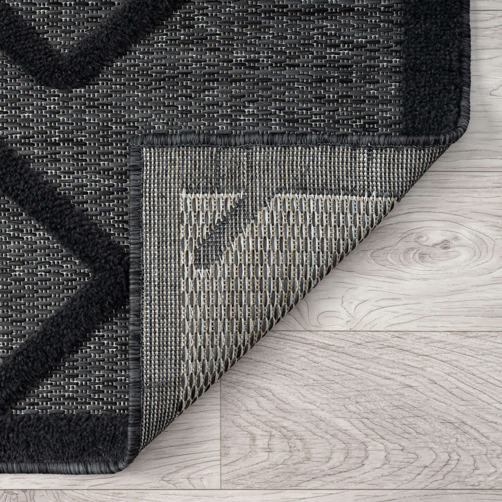 Calm 416 Charcoal Hallway Runner