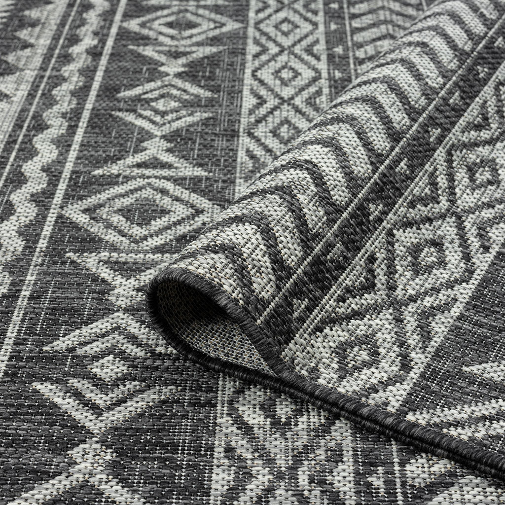 Alfresco 421 Charcoal Hallway Runner