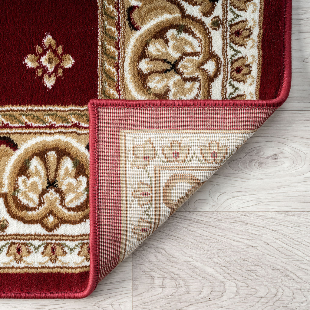 Royal 525 Red Traditional Hallway Runner