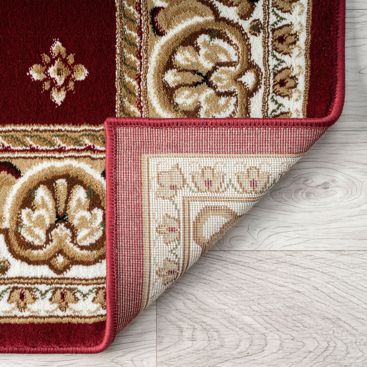 Royal 525 Red Traditional Hallway Runner