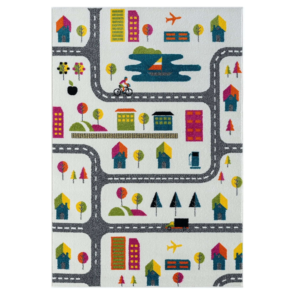Kidszone 584 Cream Turkish Rug lifestyle view