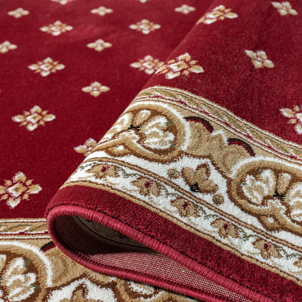 Royal 525 Red Traditional Hallway Runner