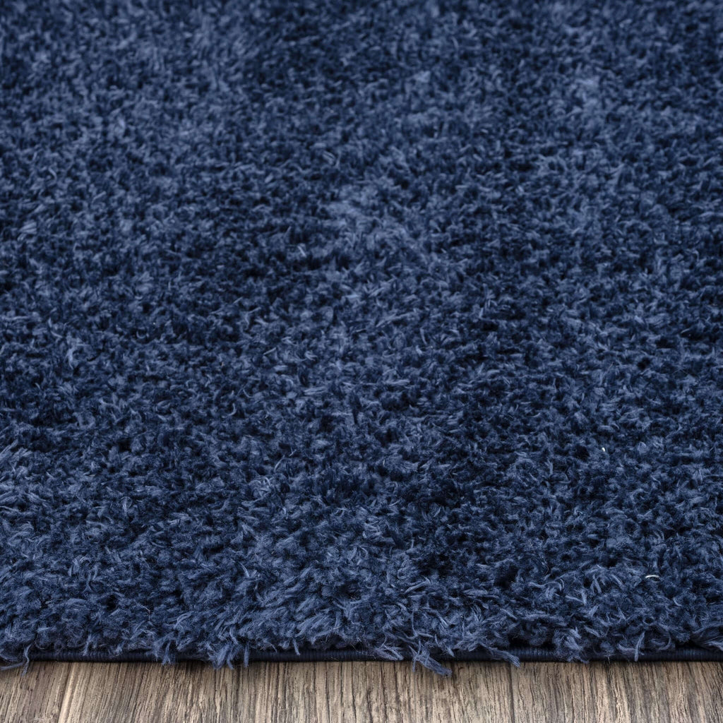 Fleecy 396 Navy Hallway Runner