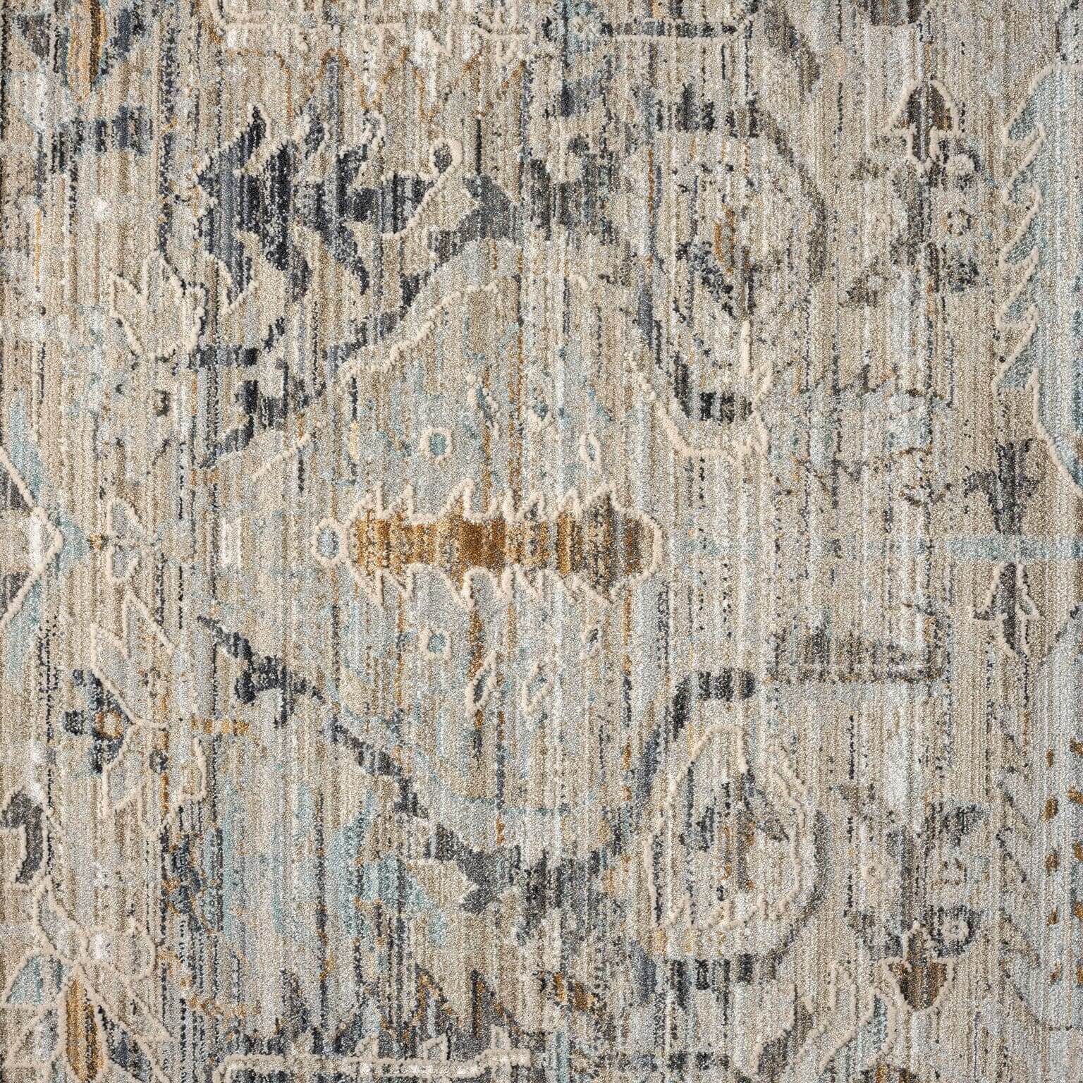 Aubrey 6755 Taupe Runner Runner   