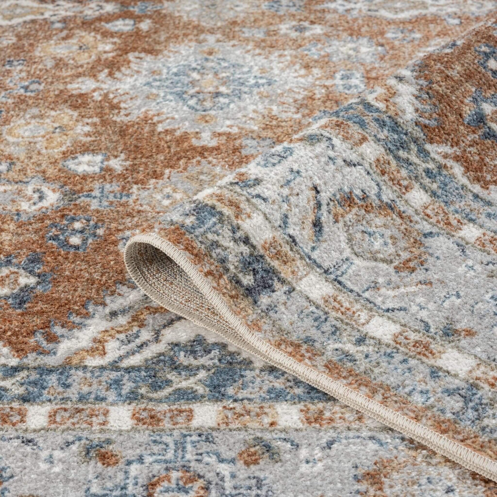 Easy Washable Rugs 367 Terra Rectangle   