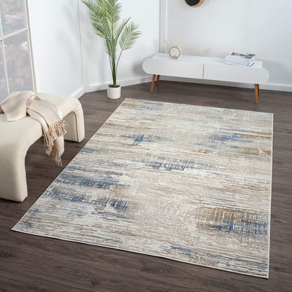 Abstract Modern Turkish Rugs 474 Stone