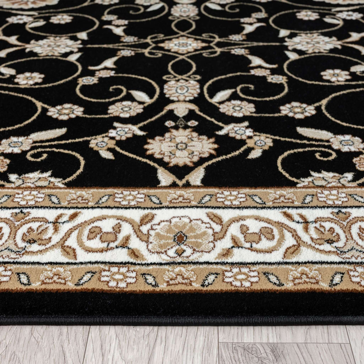Estate 512 Black Turkish Rug