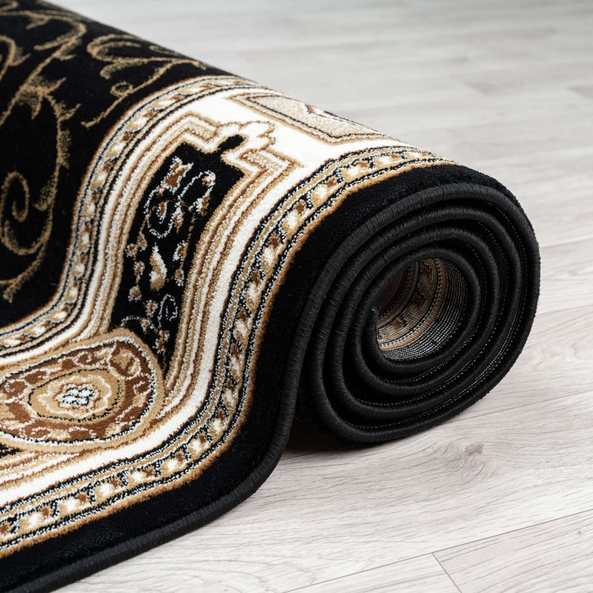 Estate 511 Black Turkish Rug