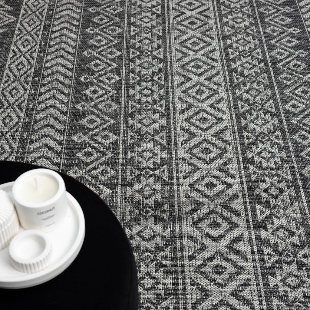 Alfresco 421 Charcoal Turkish Rug