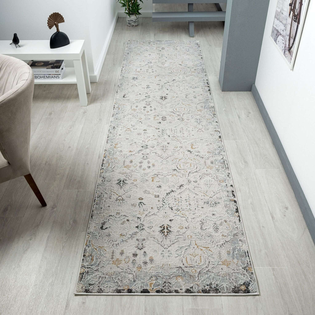 Easton 462 Silver Hallway Runner