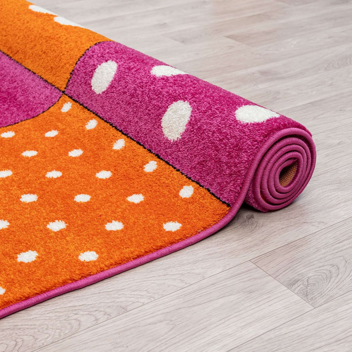 Kidsville 573 Pink Turkish Rug