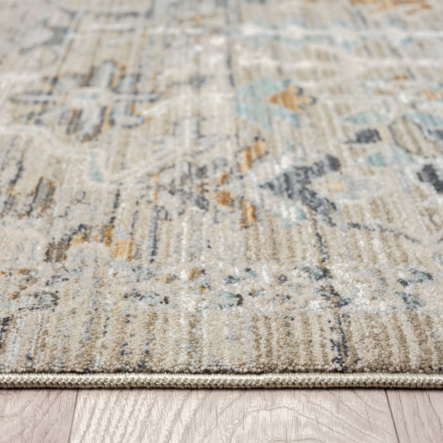 Aubrey 6755 Taupe Runner Runner   